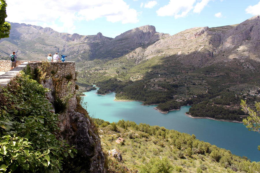 Blick von Guadalest