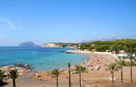 Moraira Hauptstrand