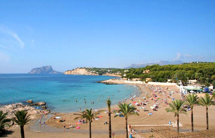 Moraira Hauptstrand