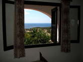 Schlafzimmerausblick